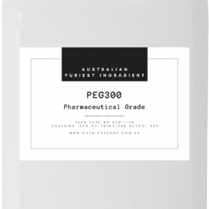PEG300 Polyethylene glycol 300 100% Pure Pharmaceutical Grade