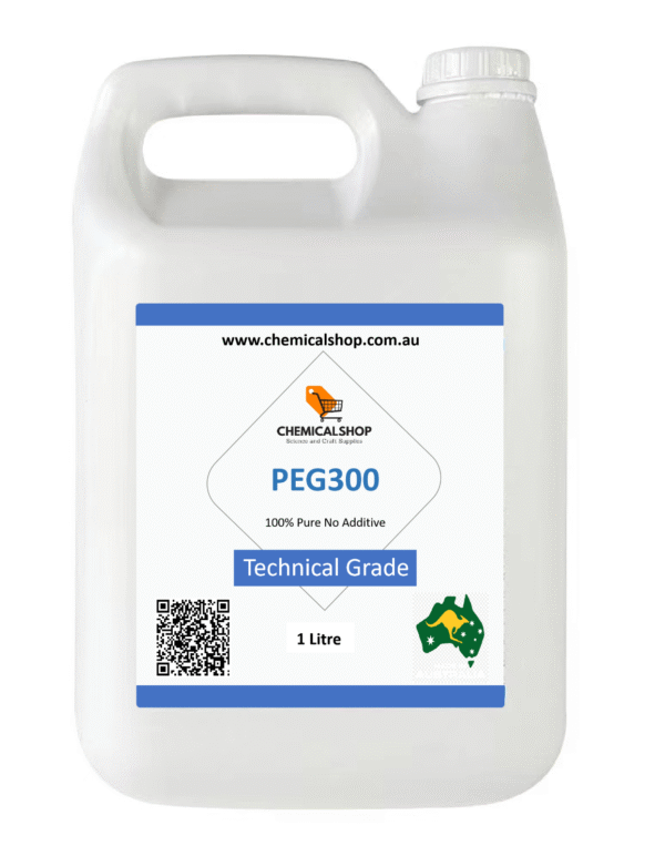 PEG300 Polyethylene glycol 300 100% Pure Australian product Fast Dispatch