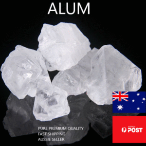 ALUM BLOCK Aluminium Potassium Sulphate PURE Anti-Bacterial Deodorant 500g