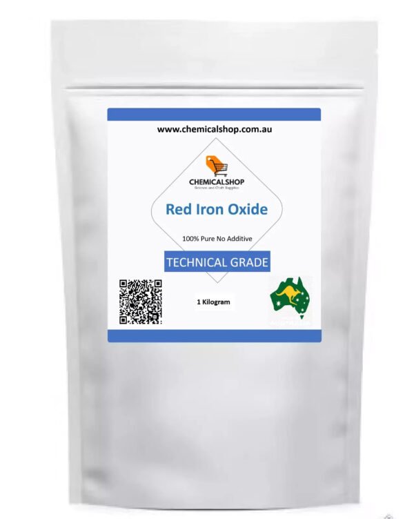 RED IRON OXIDE Fe2O3 powder 100% PURE No additive Australian made 1kg-4.5kg - Image 3