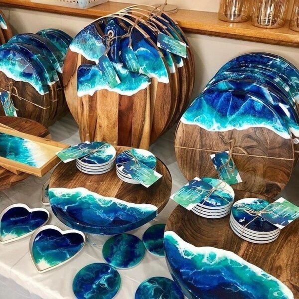 EPOXY RESIN ULTRA CLEAR PREMIUM Deep Casting 2:1 Art River Table EPARENCY Aus - Image 5