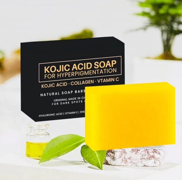 SOAP x2 Brightening Turmeric Kojic Acid Collagen Vitamin C DARK SPOTS CORRECT - Image 2