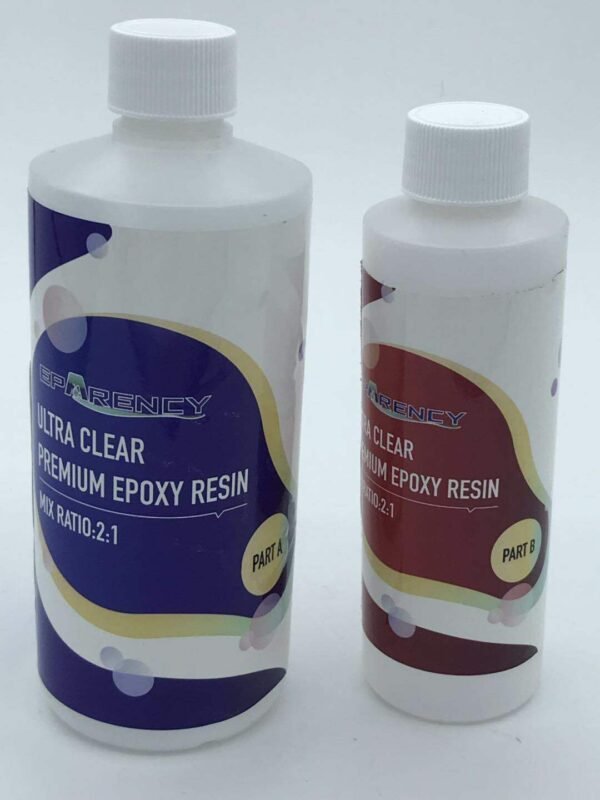 EPOXY RESIN 6L ULTRA CLEAR PREMIUM Deep Casting 2:1 Art River Table EPARENCY - Image 2